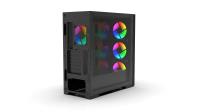 EMPOUSA EMG-17XB 4X120MM FAN RGB + Gaming ATX PSU YOK KUMAND VAR